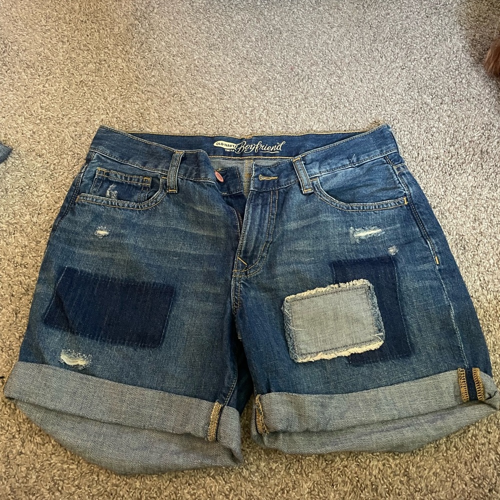 OLD NAVY boyfriend jean shorts